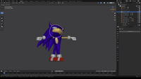 "Teaser" for Sonic's old model.