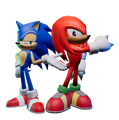 Sonic and Knuckles.