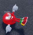 Knuckles dead on the floor