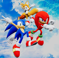 We're Sonic Heroes!