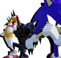 Tails eating shit