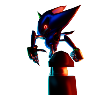Metal Sonic peak as hell render .png
